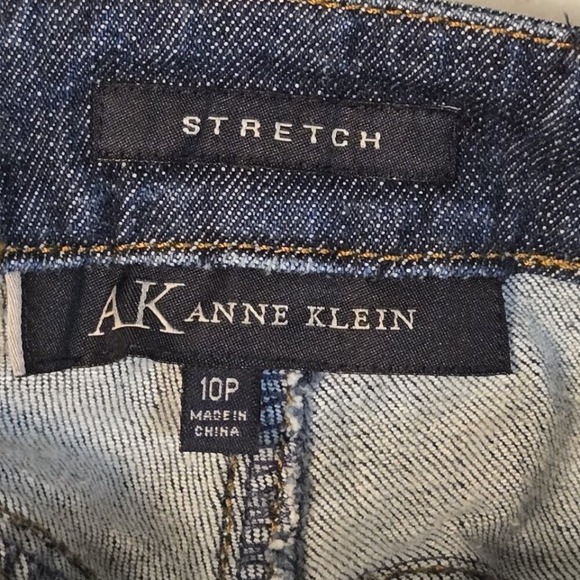 Anne Klein AK Jeans Stretch Excellent Like New Size 10 Petite 10P - Picture 5 of 8